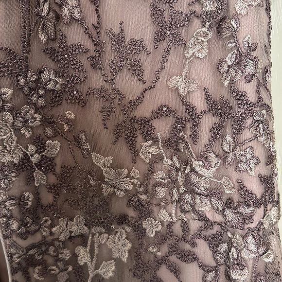 Prom Gown by LA Femme Lilac Lace Column Gown Cocktail Formal Bridal
Sz 16 NWT - Picture 6 of 16